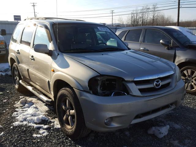 4F2CZ96125KM09619 - 2005 MAZDA TRIBUTE S GOLD photo 1