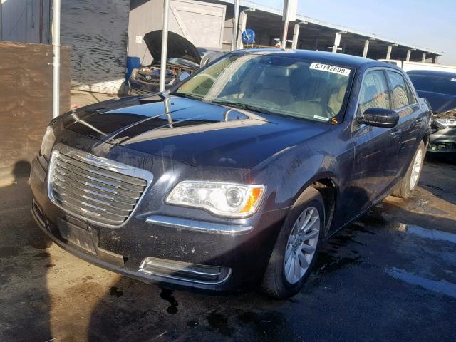 2C3CCAAG1CH207765 - 2012 CHRYSLER 300 BLUE photo 2