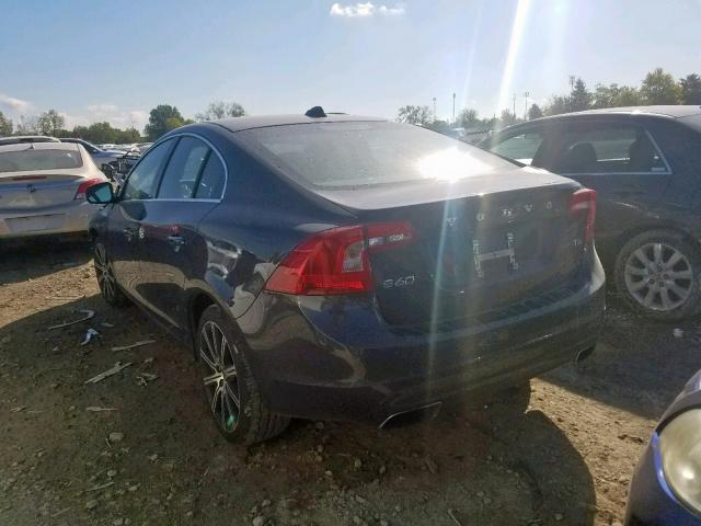 YV149MFK7F1340153 - 2015 VOLVO S60 PREMIE GRAY photo 3