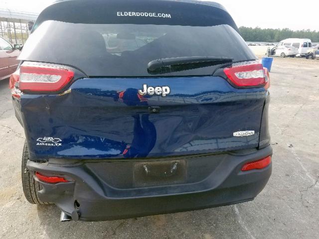 1C4PJLCB9JD596083 - 2018 JEEP CHEROKEE LATITUDE  photo 9