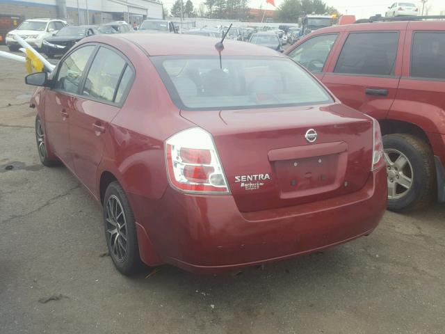 3N1AB61E08L722470 - 2008 NISSAN SENTRA 2.0 RED photo 3