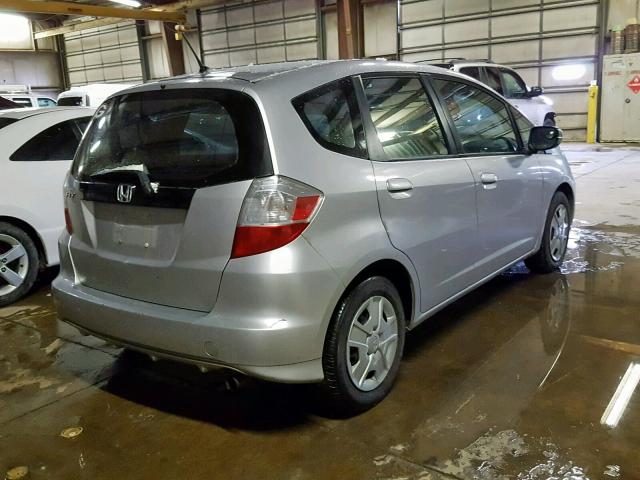 JHMGE8H30DC024010 - 2013 HONDA FIT BLUE photo 4