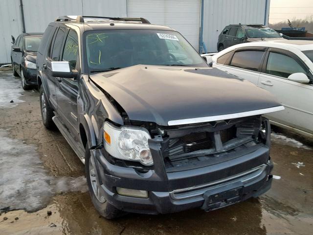 1FMEU75887UA35563 - 2007 FORD EXPLORER L CHARCOAL photo 1