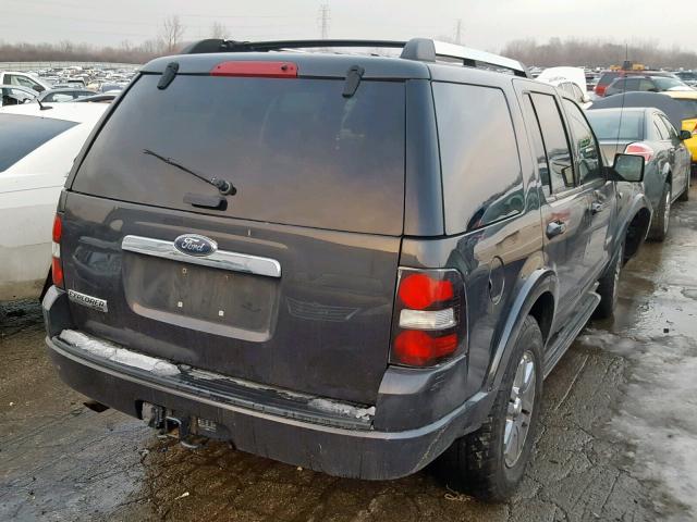 1FMEU75887UA35563 - 2007 FORD EXPLORER L CHARCOAL photo 4