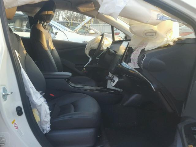 JTDKARFP9H3008204 - 2017 TOYOTA PRIUS PRIM 白色 照片 5