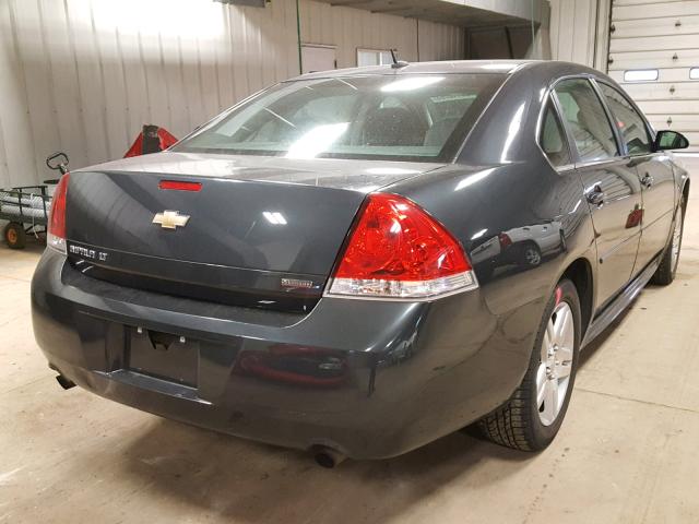 2G1WB5E3XG1128290 - 2016 CHEVROLET IMPALA LIM GRAY photo 4