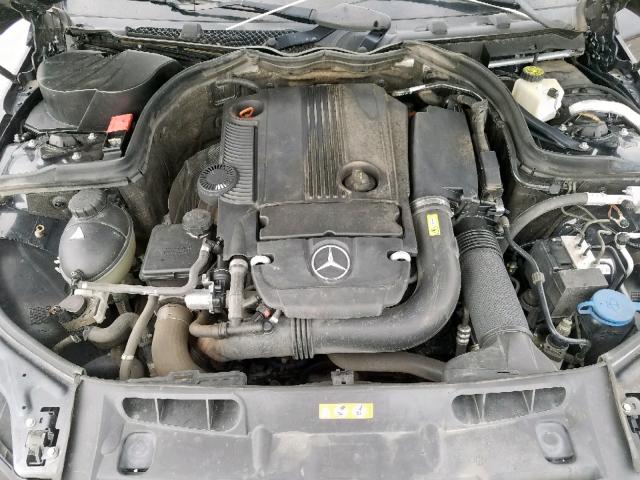 WDDGF4HB8CR217666 - 2012 MERCEDES-BENZ C 250 BLACK photo 7