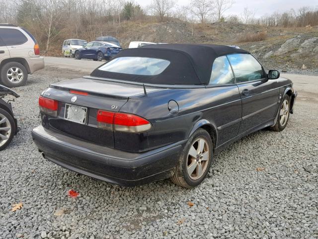 YS3DF78K837000363 - 2003 SAAB 9-3 SE BLACK photo 4