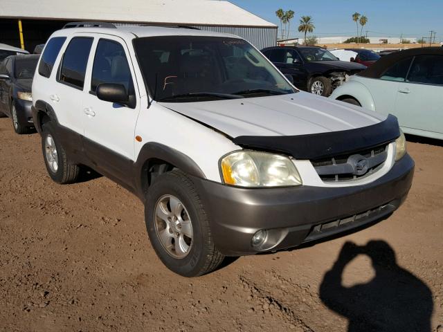 4F2CZ96104KM00321 - 2004 MAZDA TRIBUTE ES WHITE photo 1