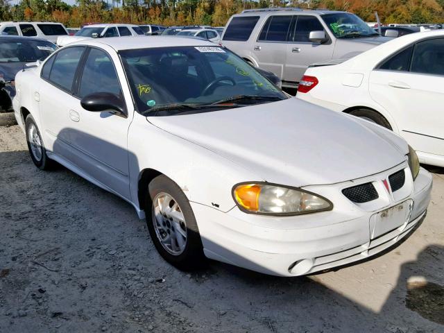 1G2NF52E33M690533 - 2003 PONTIAC GRAND AM S WHITE photo 1