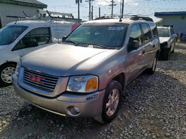 1GKES16S666135914 - 2006 GMC ENVOY XL GRAY photo 2