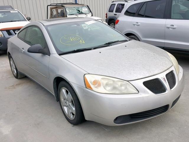 1G2ZH158764141383 - 2006 PONTIAC G6 GT SILVER photo 1