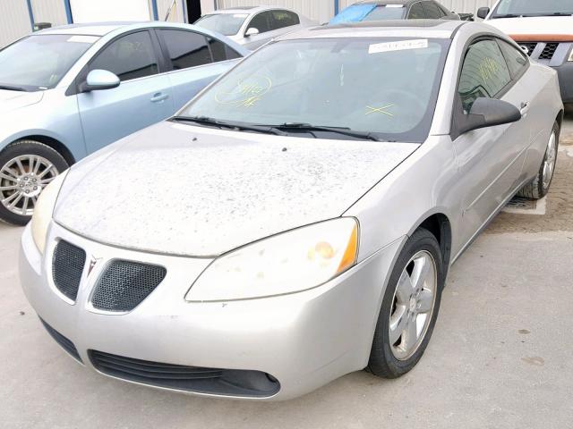 1G2ZH158764141383 - 2006 PONTIAC G6 GT SILVER photo 2