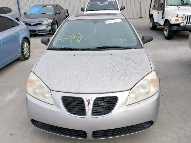 1G2ZH158764141383 - 2006 PONTIAC G6 GT SILVER photo 9