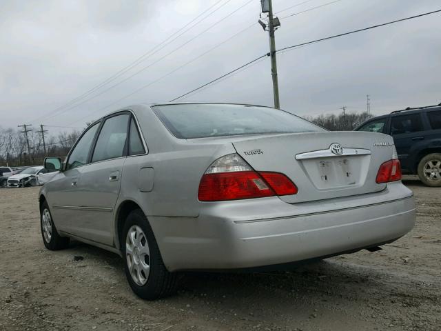 4T1BF28B73U270246 - 2003 TOYOTA AVALON XL SILVER photo 3