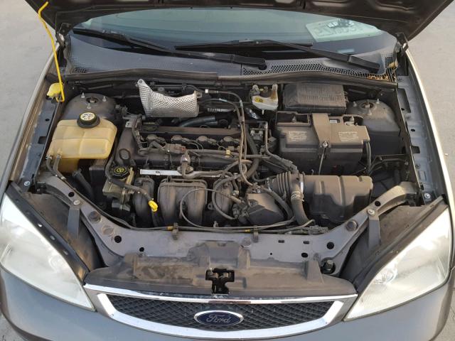 1FAFP34N57W247654 - 2007 FORD FOCUS ZX4 GRAY photo 7