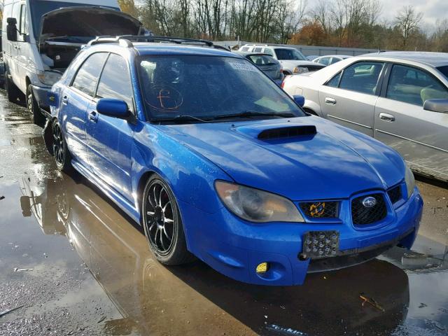 JF1GG746X7G804301 - 2007 SUBARU IMPREZA WR BLUE photo 1