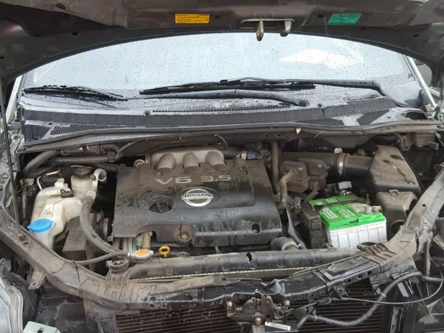 5N1BV28U65N104186 - 2005 NISSAN QUEST S GREEN photo 7