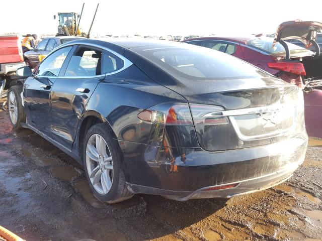 5YJSA1E21GF131892 - 2016 TESLA MODEL S BLACK photo 3