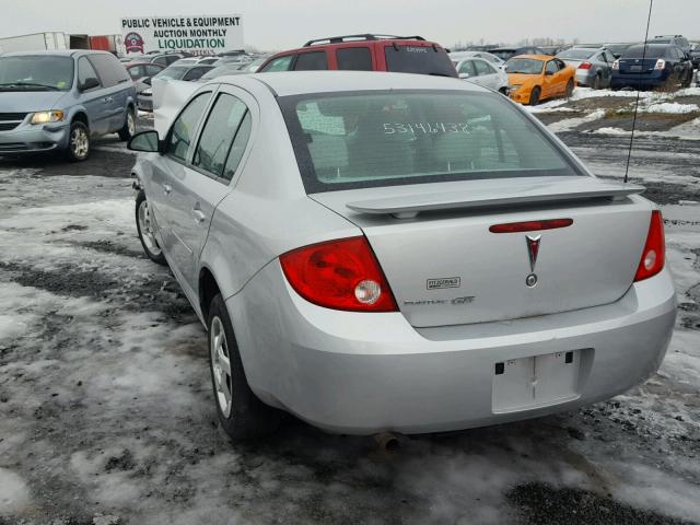 1G2AJ55F087153108 - 2008 PONTIAC G5 GRAY photo 3