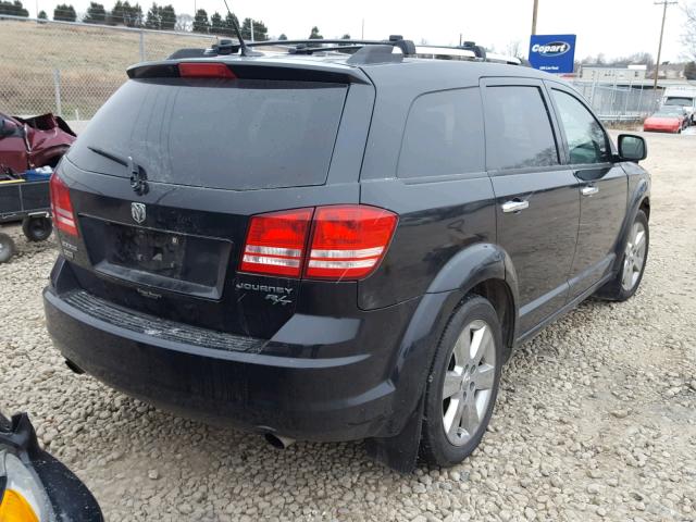 3D4PH6FV6AT108143 - 2010 DODGE JOURNEY R/ BLACK photo 4