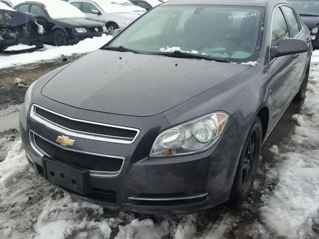 1G1ZD5E09A4117676 - 2010 CHEVROLET MALIBU 2LT GRAY photo 2