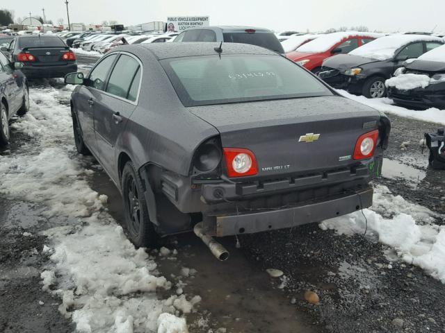 1G1ZD5E09A4117676 - 2010 CHEVROLET MALIBU 2LT GRAY photo 3