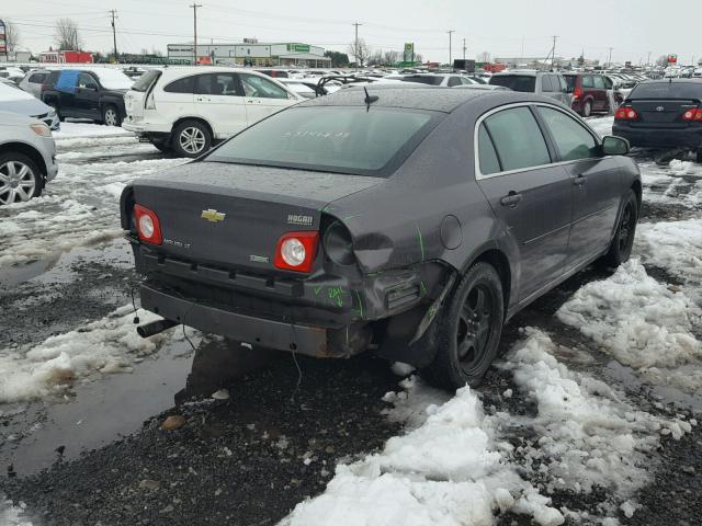 1G1ZD5E09A4117676 - 2010 CHEVROLET MALIBU 2LT GRAY photo 4