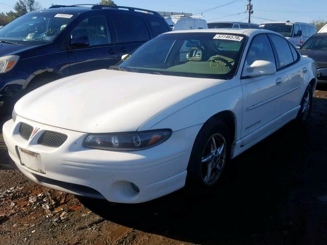 1G2WP52K42F263999 - 2002 PONTIAC GRAND PRIX Սպիտակ լուսանկար 2