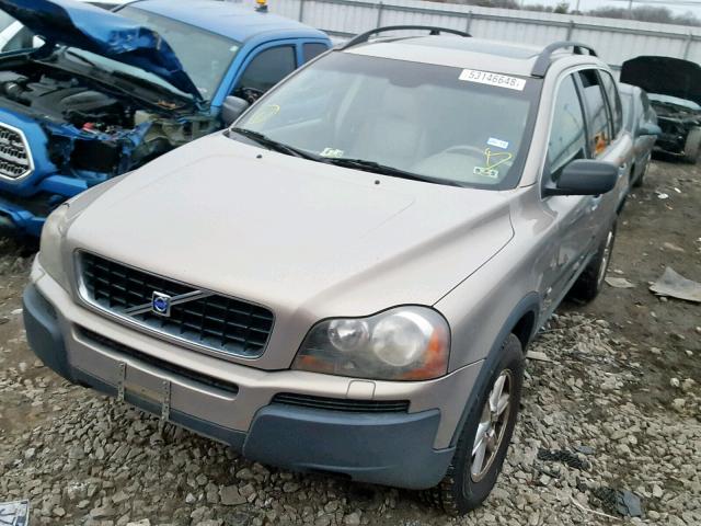 YV1CM59H831001221 - 2003 VOLVO XC90 WHITE photo 2