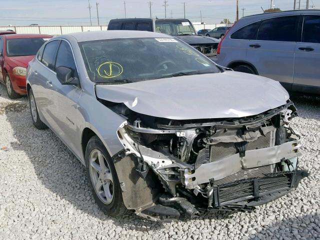 1G1ZB5ST4HF274003 - 2017 CHEVROLET MALIBU LS GRAY photo 1