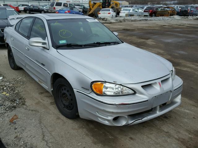 1G2NW52E92M515556 - 2002 PONTIAC GRAND AM G GRAY photo 1