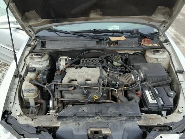 1G2NW52E92M515556 - 2002 PONTIAC GRAND AM G GRAY photo 7