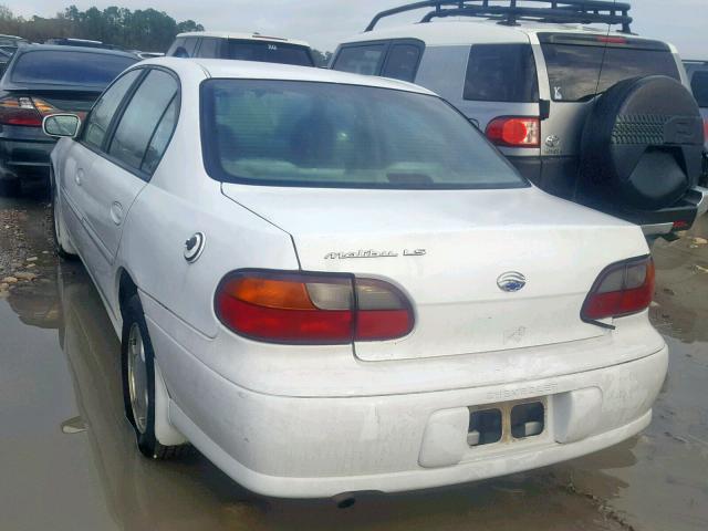1G1NE52J3Y6193434 - 2000 CHEVROLET MALIBU LS WHITE photo 3