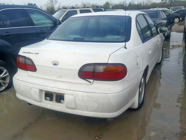 1G1NE52J3Y6193434 - 2000 CHEVROLET MALIBU LS WHITE photo 4
