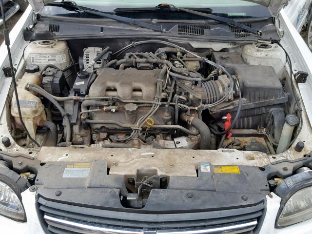 1G1NE52J3Y6193434 - 2000 CHEVROLET MALIBU LS WHITE photo 7