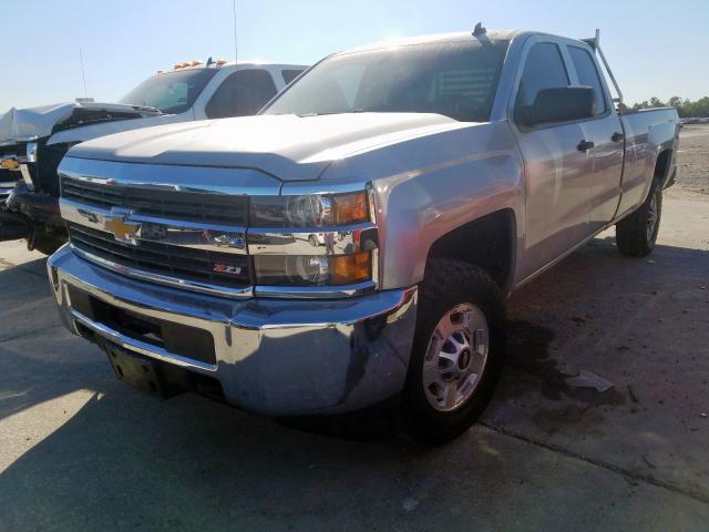 1GC2KVEG0FZ100514 - 2015 CHEVROLET SILVERADO SILVER photo 2