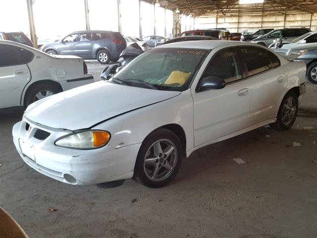 1G2NF52E34M592698 - 2004 PONTIAC GRAND AM S WHITE photo 2