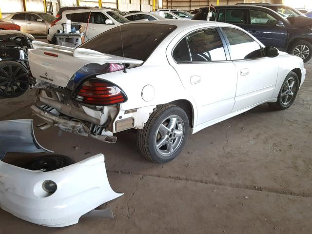 1G2NF52E34M592698 - 2004 PONTIAC GRAND AM S WHITE photo 4