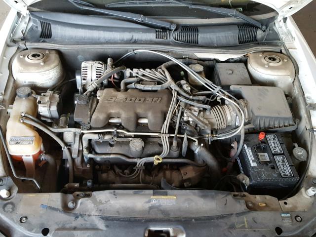 1G2NF52E34M592698 - 2004 PONTIAC GRAND AM S WHITE photo 7