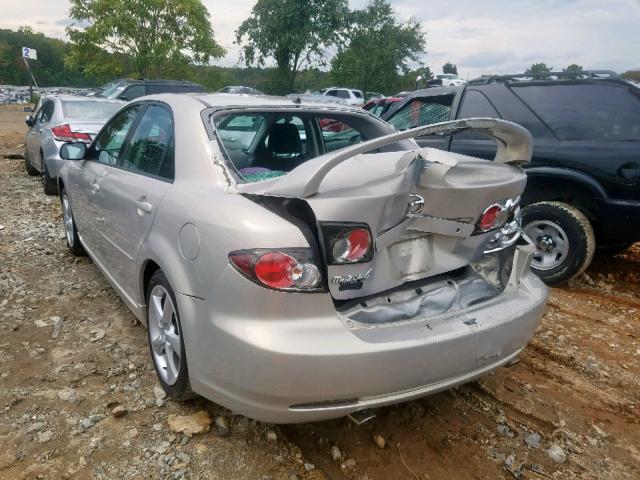 1YVHP80C185M46870 - 2008 MAZDA 6 I SILVER photo 3