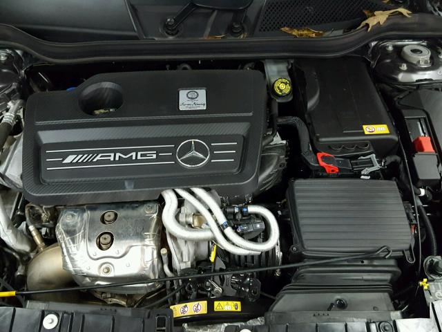 WDDTG5CB6FJ045536 - 2015 MERCEDES-BENZ GLA 45 AMG GRAY photo 7