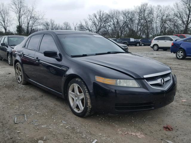 19UUA66284A045540 - 2004 ACURA TL BLACK photo 1