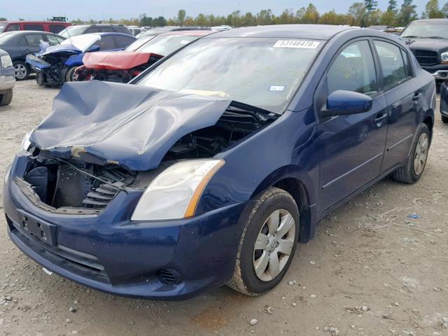 3N1AB6AP1AL702803 - 2010 NISSAN SENTRA 2.0 BLUE photo 2