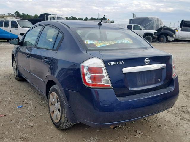 3N1AB6AP1AL702803 - 2010 NISSAN SENTRA 2.0 BLUE photo 3