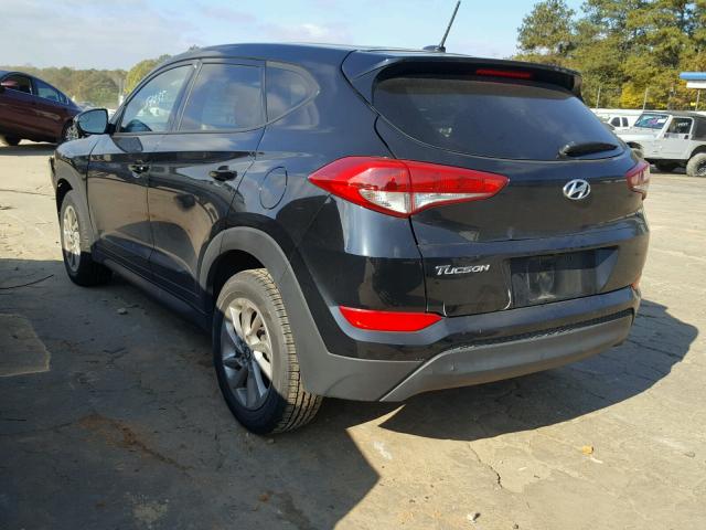 KM8J23A43HU330376 - 2017 HYUNDAI TUCSON SE BLACK photo 3