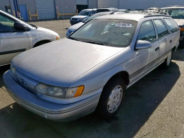 1FACP5742NG116481 - 1992 FORD TAURUS GL SILVER photo 2