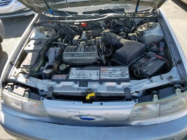 1FACP5742NG116481 - 1992 FORD TAURUS GL SILVER photo 7