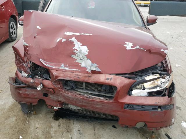 YV1RS592582686324 - 2008 VOLVO S60 2.5T RED photo 7