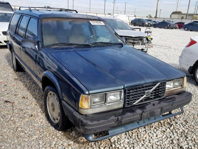 YV1FA8752K1242125 - 1989 VOLVO 740 GREEN photo 1